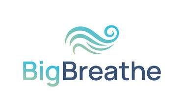 BigBreathe.com - Creative brandable domain for sale