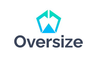 Oversize.ai - Creative brandable domain for sale