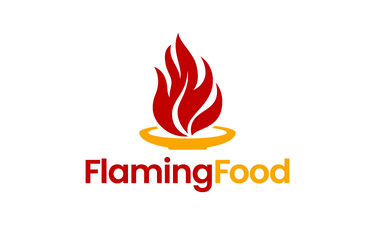 FlamingFood.com - Creative brandable domain for sale