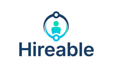 Hireable.AI - Creative brandable domain for sale