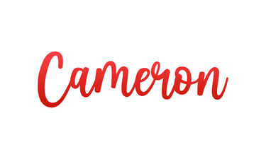 Cameron.com - Creative brandable domain for sale