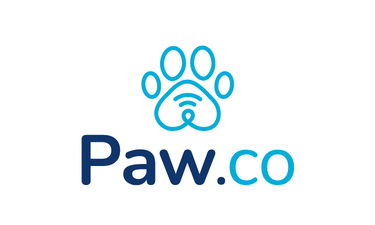 Paw.co - Creative brandable domain for sale