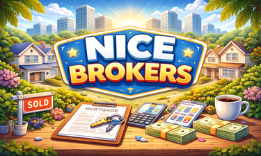 NiceBrokers.com - Creative brandable domain for sale