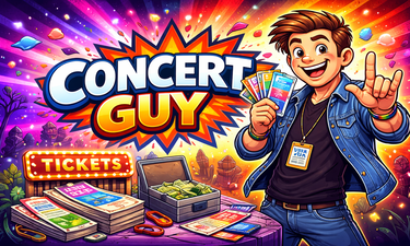 ConcertGuy.com - Creative brandable domain for sale