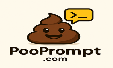 PooPrompt.com - Creative brandable domain for sale
