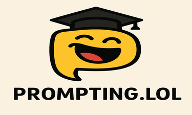 Prompting.lol - Creative brandable domain for sale