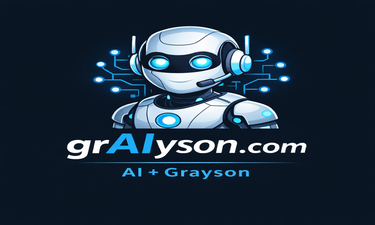 grAIyson.com - Creative brandable domain for sale