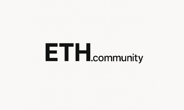 ETH.community - Creative brandable domain for sale
