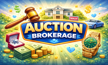 AuctionBrokerage.com - Creative brandable domain for sale