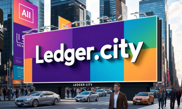 Ledger.city - Creative brandable domain for sale