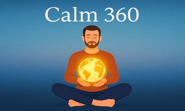 Calm360.com - Creative brandable domain for sale