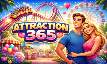 Attraction365.com - Creative brandable domain for sale