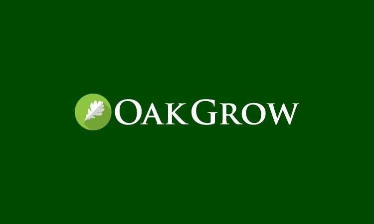 OakGrow.com - Creative brandable domain for sale