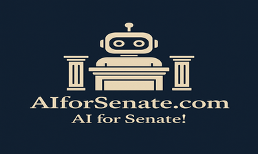 AIforSenate.com - Creative brandable domain for sale