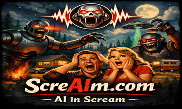 ScreAIm.com - Creative brandable domain for sale