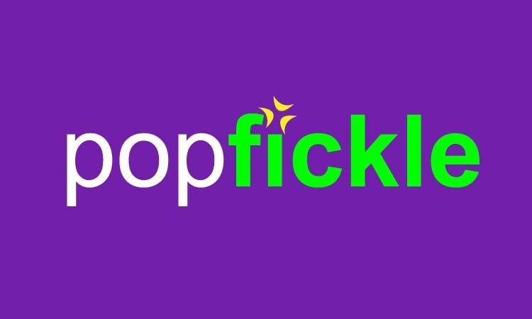 PopFickle.com - Creative brandable domain for sale
