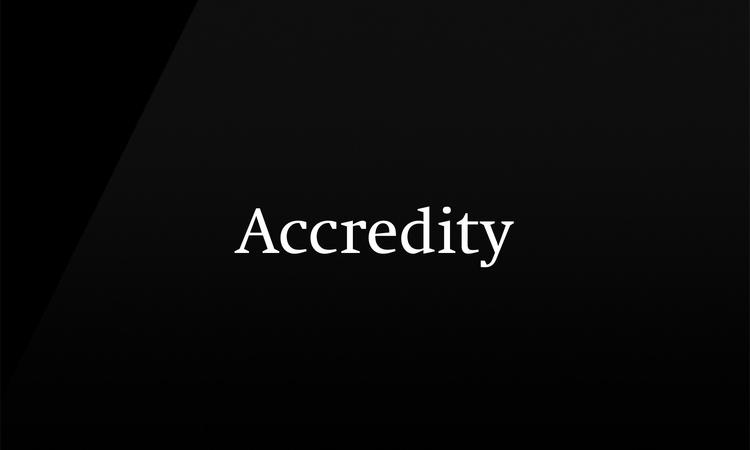 Accredity logo