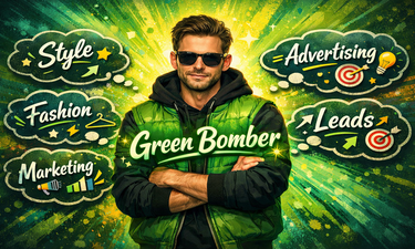 GreenBomber.com - Creative brandable domain for sale