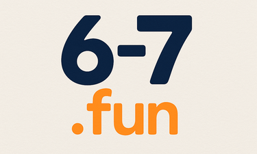 6-7.fun - Creative brandable domain for sale