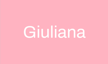 Giuliana.xyz is for sale