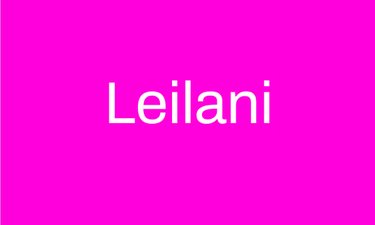 Leilani.xyz is for sale