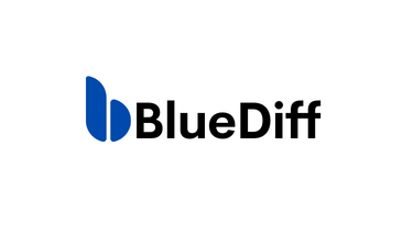 BlueDiff logo