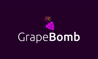 GrapeBomb.com - Creative brandable domain for sale