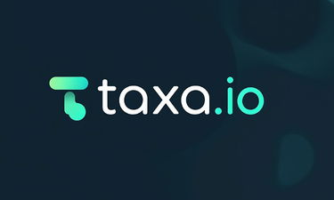 Taxa.io - Creative brandable domain for sale