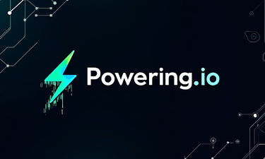 Powering.io - Creative brandable domain for sale