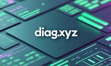 Diag.xyz - Creative brandable domain for sale