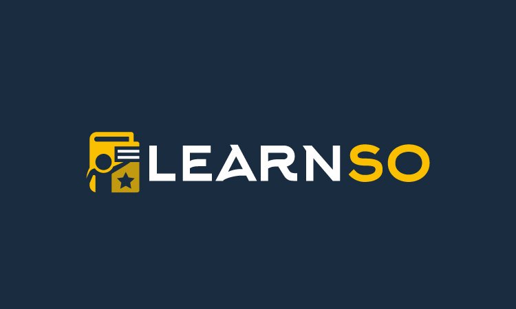 Learnso.com - Creative brandable domain for sale