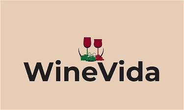 WineVida.com - Creative brandable domain for sale