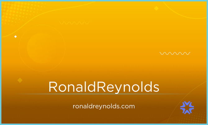 RonaldReynolds: The domain name RonaldReynolds.com is for sale