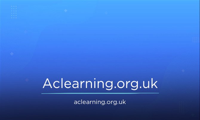 aclearning.org.uk — Premium Domain For Sale | Atom