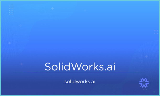 solidworks.ai — Premium Domain For Sale | Atom