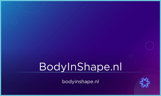 BodyInShape.nl — Premium Domain For Sale | Atom