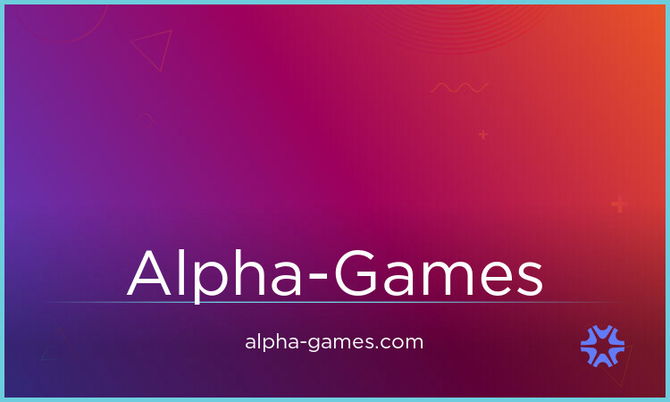 Alpha-Games: The domain name Alpha-Games.com is for sale