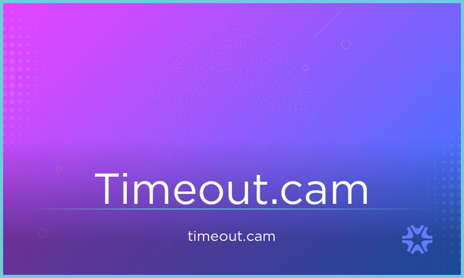 Timeout.cam — Premium Domain For Sale