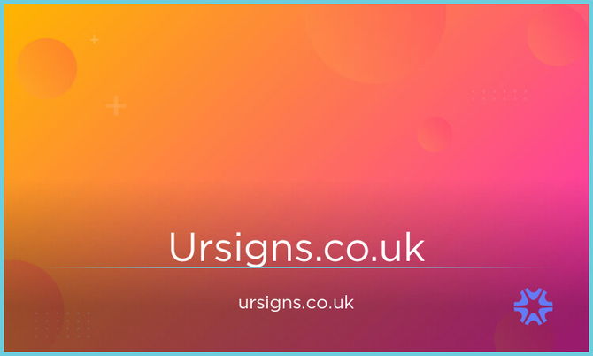 Ur Sign Language ursigns.co.uk — Premium Domain For Sale | Atom
