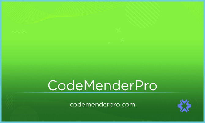 Code Mender Logo CodeMenderPro: The domain name CodeMenderPro.com is for sale