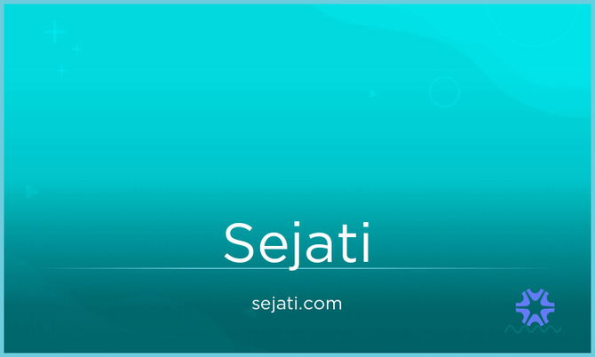 sejati.com is for sale at Atom!