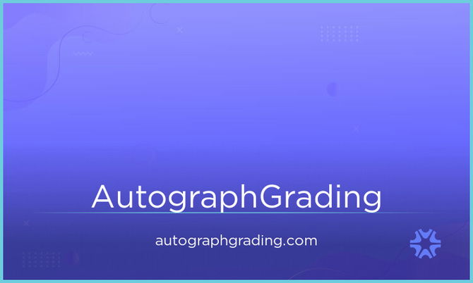 AutographGrading: The domain name AutographGrading.com is for sale