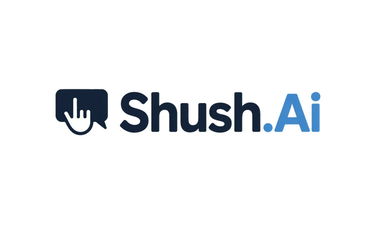 Shush.AI - Creative brandable domain for sale