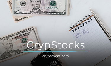 CrypStocks.com - Creative brandable domain for sale