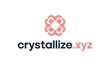 Crystallize.xyz - Creative brandable domain for sale