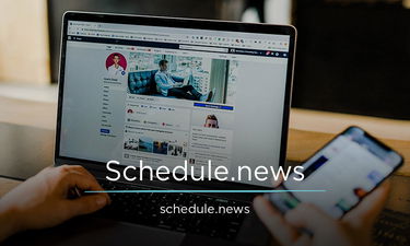 Schedule.news - Creative brandable domain for sale
