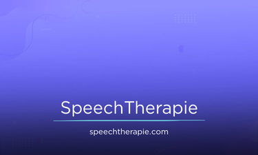 SpeechTherapie.com - Creative brandable domain for sale