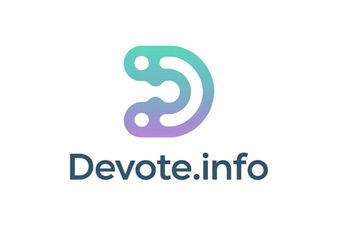 Devote.info - Creative brandable domain for sale