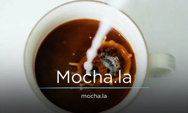 Mocha.la - Creative brandable domain for sale