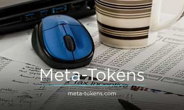 Meta-Tokens.com - Creative brandable domain for sale